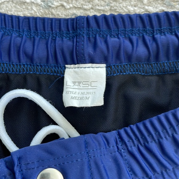 LASC MALIBU SWIM SHORTS NAVY - Picture 2 of 4